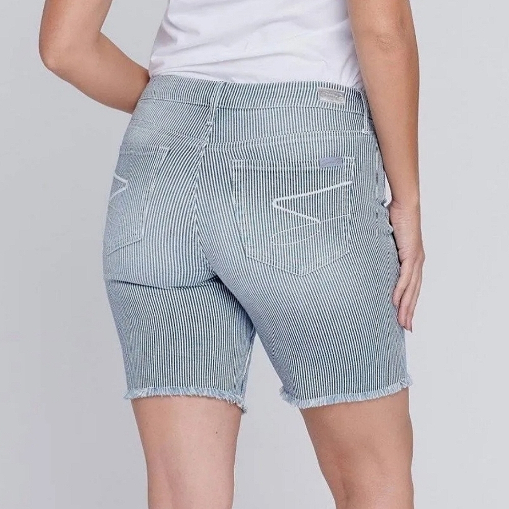 7 Seven Denim Sunset Bermuda Shorts - Picture 2 of 8